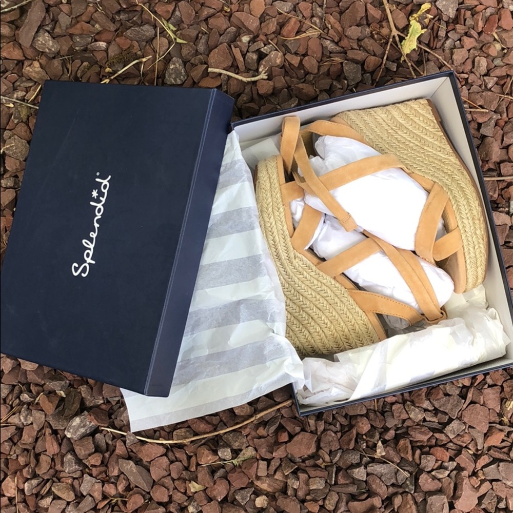 Gorgeous NEW splendid wedge espadrille size 6.5!! - Picture 7 of 7